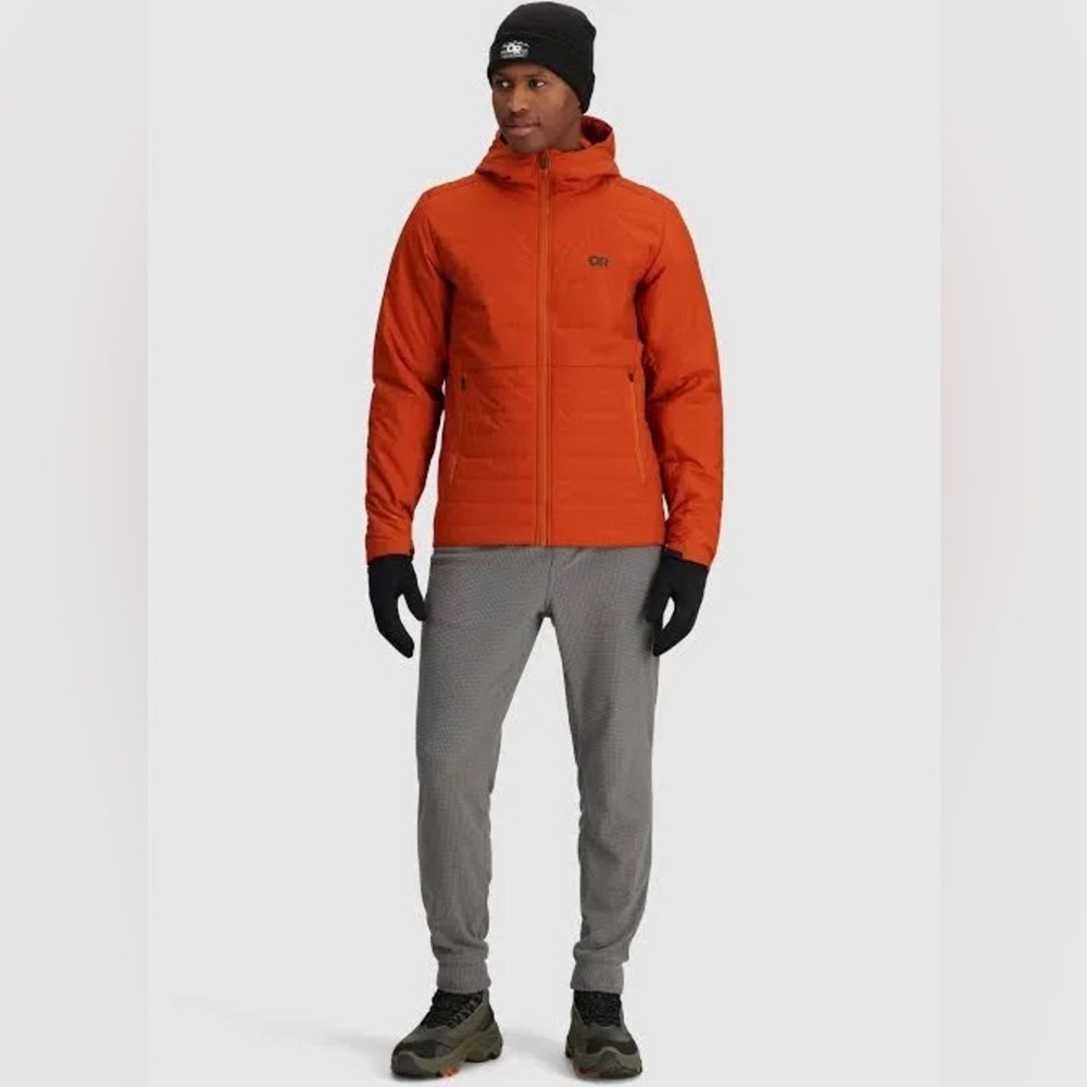 Outdoor Research Men’s Shadow Insulated Hoodie Jacket in Color Jupiter Size L - Picture 3 of 11